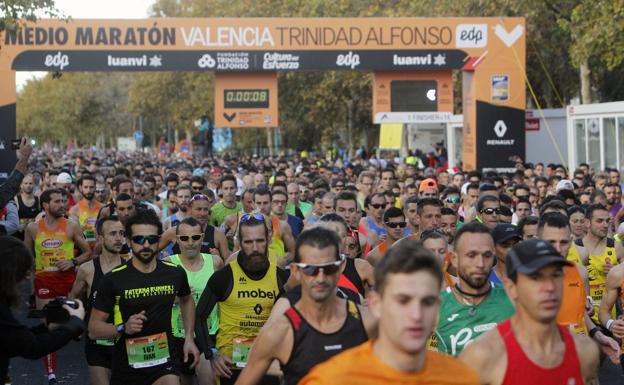 Cambio dorsal media maraton valencia Cambio dorsal media maraton valencia